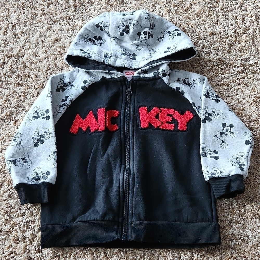 2/$20 Disney Mickey Mouse hoodie, 2T